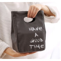 New Promotional Canvas Insulation Lunch Bag for Kids